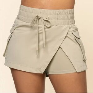 POPFLEX Tan Women's Skorts